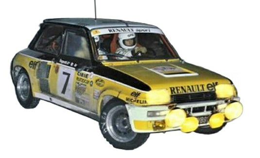 【予約】2026年発売予定 Renaultルノー R5 Turbo 1982 Dirty Version Team Elf No.7 Winner Ra / TOPMARQUES COLLECTION 1/12 ミニカー