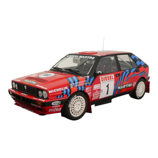 Lanciaランチア Deltaデルタ HF Integraleインテグラーレ 16V 1989 レッド No.1 / TOPMARQUES COLLECTION 1/12 ミニカ