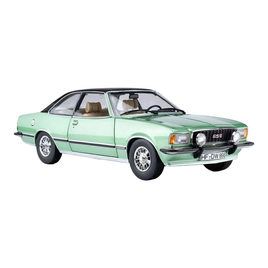 【予約】2027年発売予定 Opelオペル Commodore B GS/E クーペ 1975 グリーンメタリック ブラック 696台限定 / TOURING MODELCARS 1/18 ミニカー