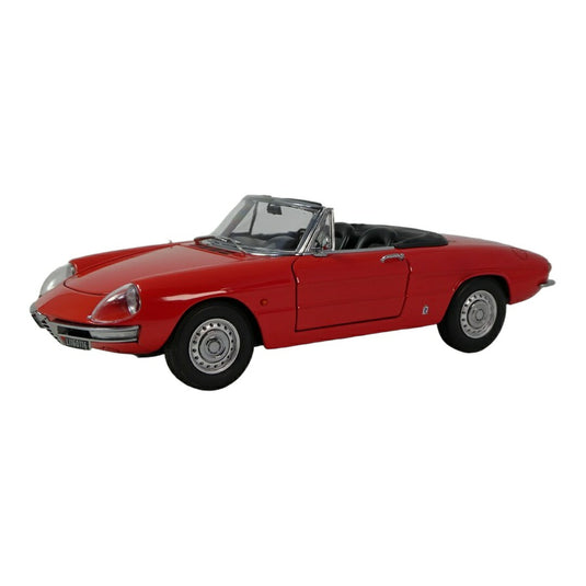 Alfa Romeoアルファロメオ Duetto Spider 1966 レッド / TOURING MODELCARS 1/18 ミニカー