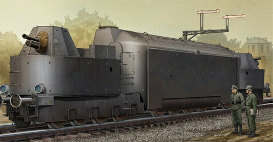 ドイツ装甲列車 パンツァートリープワーゲン Nr.16/ Trumpeter 1/35 模型 プラモデルキット
