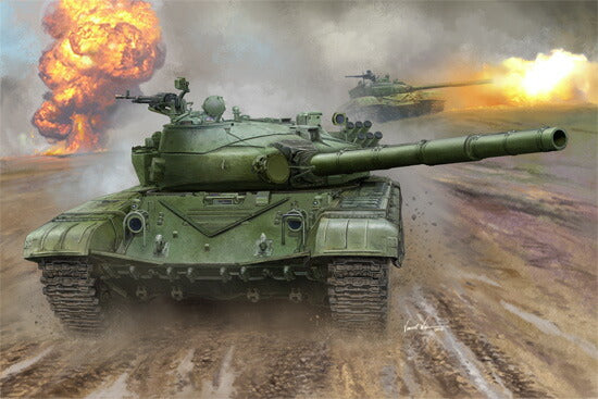 ロシア T-72B 主力戦車/ Trumpeter 1/16 模型 プラモデルキット