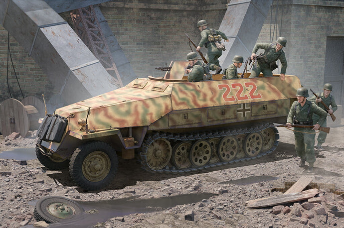 Sd.Kfz.251 D型/ Trumpeter 1/16 模型 プラモデルキット