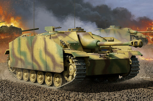 III号突撃砲 G型 後期生産型 (2 in 1)/ Trumpeter 1/16 模型 プラモデルキット