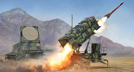 M901 発射機 ＆ AN/MPQ-53 レーダーセット MIM-104 パトリオット SAMシステム PAC-2/ Trumpeter 1/35 模型 プラモデルキット