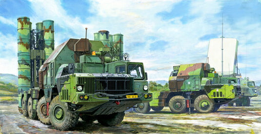 5P85S TEL S-300PMU SA-10 グランブル用48N6Eミサイル/ Trumpeter 1/35 模型 プラモデルキット
