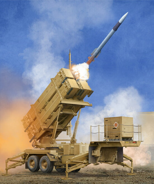 M901 発射機 with MIM-104F パトリオット SAMシステム PAC-3/ Trumpeter 1/35 模型 プラモデルキット