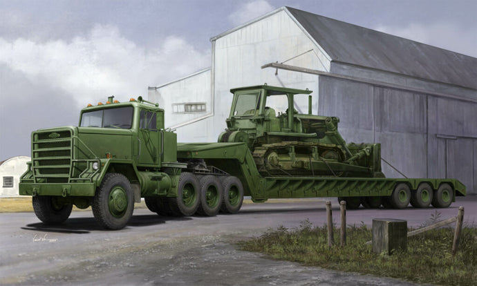 M920 トラクター 牽引 M870A1 セミトレーラー/ Trumpeter 1/35 模型 プラモデルキット