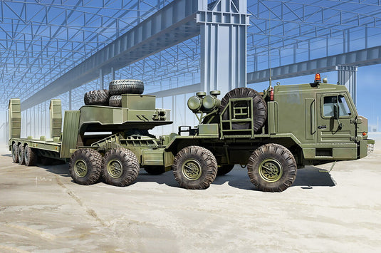 BAZ-6403 with CHMZAP-9990-071 トレーラー/ Trumpeter 1/35 模型 プラモデルキット