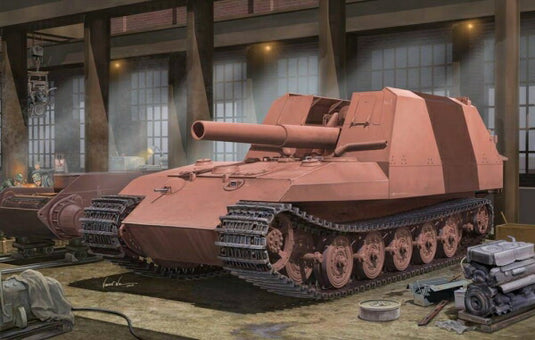 ゲシュッツワーゲン ティーガー グリレ21 210mm 臼砲 18/1 L/31/ Trumpeter 1/35 模型 プラモデルキット