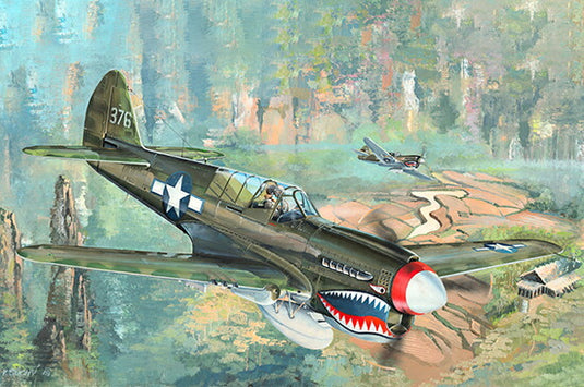 P-40N ウォーホーク/ Trumpeter 1/32 模型 プラモデルキット