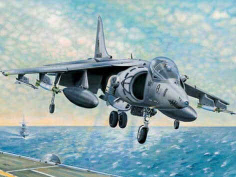 AV-8B ハリアーII/ Trumpeter 1/32 模型 プラモデルキット