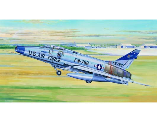 F-100D ファイター/ Trumpeter 1/32 模型 プラモデルキット