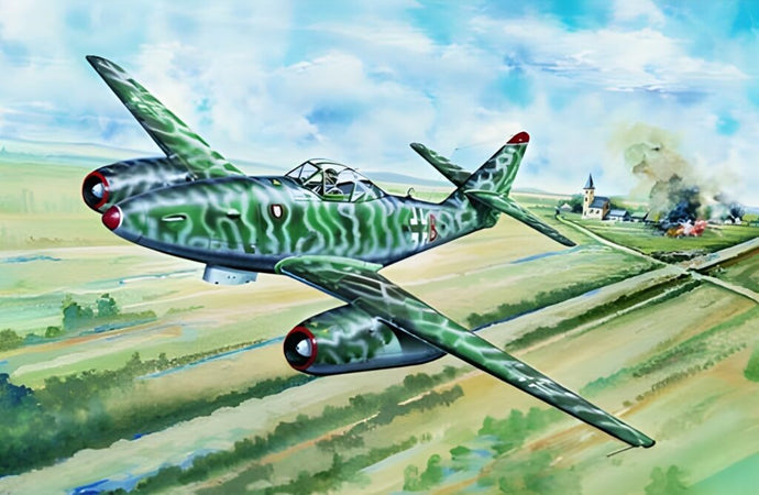 メッサーシュミット Me 262 A-2a/ Trumpeter 1/32 模型 プラモデルキット