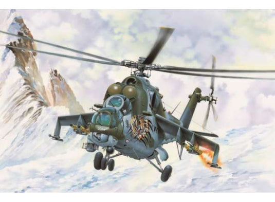 Mi-24D ハインドD プラモデルキット/Trumpeter 1/48模型