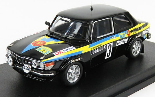 【予約】SAAB 99 TURBO N3 スウェーデンラリー優勝 1979 スティグブロンクビスト ビョルンセデルベリ ブラック/ Trofeu 1/43 モデルキットプラモデル