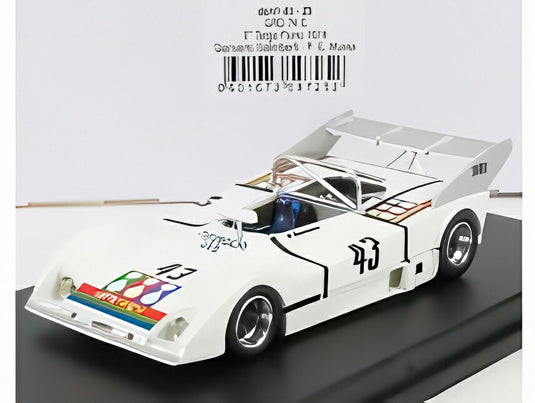 GRD S74 N 43 G.ガリンベルティ P.G.ムッサ 5位 タルガ フローリオ 1974 ホワイト/ Trofeu 1/43 150台限定ミニカー