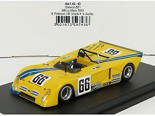 シボレー B21 1850cc S4 チーム Promoto サービス レーシング N 66 24時間 ルマン 1973 B.ROBINSON J.M.URIARTE H.LE GUELLEC イエロー ブルー/ Trofeu 1/43 150台限定ミニカー