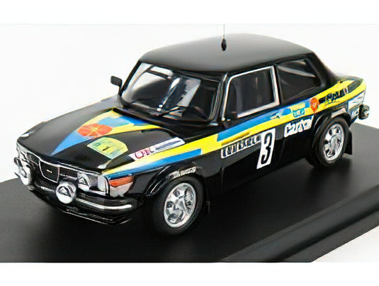 SAAB 99 TURBO N 3 WINNER RALLY SWEDEN 1979 S.BLOMQVIST B.CEDERBERG BLACK/Trofeu 1/43ミニカー