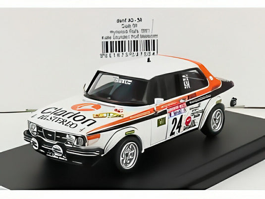 サーブ 99 N 24 ラリーハンスリュック 1981 K.GRUNDEL R.MELLEROTH ホワイト オレンジ ブラック/ Trofeu 1/43 150台限定ミニカー