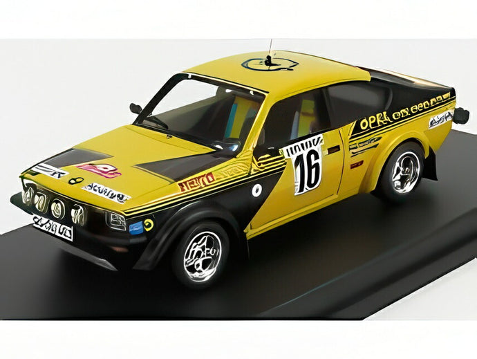 OPEL KADETT C GTE ナイトバージョン N 16 1976年 ラリーモンテカルロ 4位 ワルター レール ヨッヘン ベルガー イエロー ブラック/ Trofeu 1/43 150台限定ミニカー