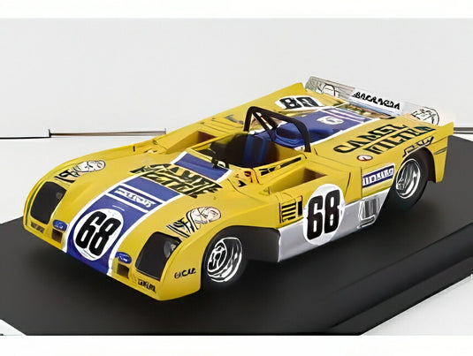 DUCKHAMS LM72 3.0L V8 チーム Duckhams オイル モーター レーシング N 68 24時間 ルマン 1978 C.CRAFT A.DE CADENET イエロー ブルー/ Trofeu 1/43 150台限定ミニカー