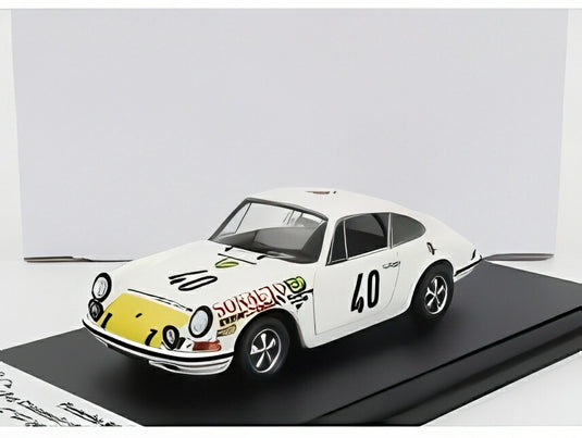 PORSCHE 911S COUPE TEAM AUGUSTE VEUILLET N 40 GTクラス 2位 ル マン 24時間 1969 G CHASSEUIL C BALLOT LENA ホワイト/ Trofeu 1/43 150台限定ミニカー