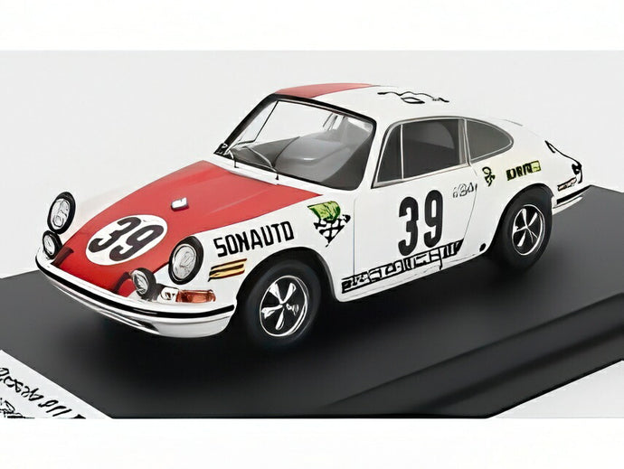 【予約】PORSCHE 911T クーペ BP N 39 優勝 スパ24時間 1969 G.シャスール C.バロレナ ホワイトレッド/Trofeu 1/43ミニカー 150台限定