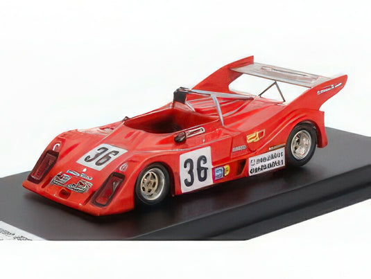 CHEETAH  G601 TEAM CHEETAH RACING N 36 24h LE MANS 1976 D.BRILLAT  M.DEGOUMOIS  J.C.DEPINCE DEPNIC  RED/TROFEU 1/43ミニカー