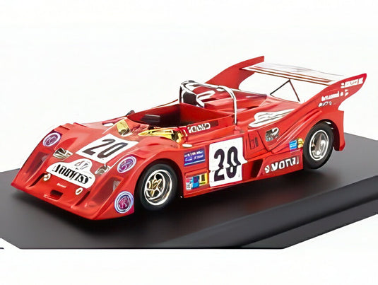 【予約】CHEETAH G601 COSWORTH S4 TEAM CHEETAH RACING N 20 ルマン24時間 1978 Sプラスティナ Mルイーニ JDグランジャン レッド/ Trofeu 1/43 150台限定ミニカー