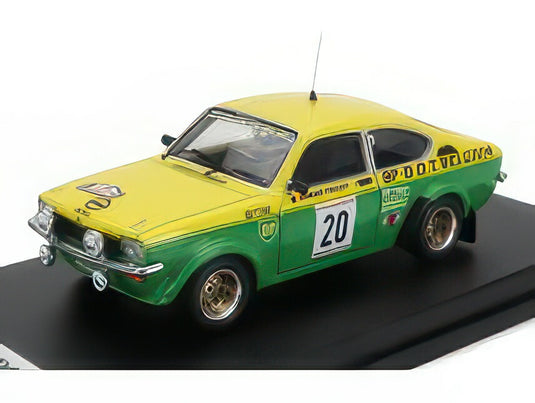 OPEL KADETT GT/E No.20 イープルラリー 1977 R.TRICOT/E.SYMENS イエロー/グリーン/ Trofeu 1/43 150台限定ミニカー
