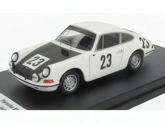 PORSCHE  911 COUPE N 23 WINNER 24h SPA 1967 JEAN PIERRE GABAN  PEDRO  WHITE BLACK/TROFEU 1/43ミニカー