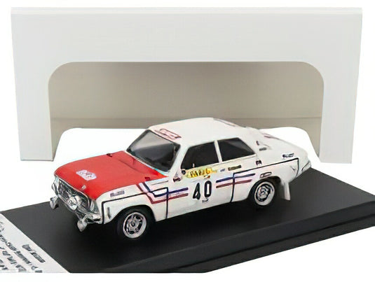 OPEL ASCONA (night version) N 40 RALLY TAP 1972 MARIE CLAUDE BEAUMONT CHRISTINE CICANOT WHITE RED/Trofeu 1/43ミニカー