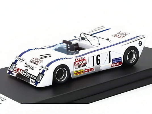CHEVRON B21 19 N 16 1000km ZELTWEG 1972 5位 ROLF STOMMELEN TOINE HEZEMANS ホワイト ブルー/ Trofeu 1/43 150台限定ミニカー