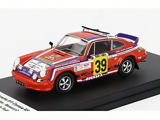 PORSCHE 911 CARRERA RS N39 モンテカルロラリー 1977 ジェラールスワトン ベルナールコルデス オレンジ/ Trofeu 1/43 150台限定ミニカー