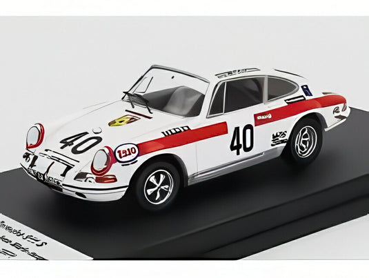 【予約】PORSCHE 911S クーペ N 40 ジャン エグレトー ジャン マリー ジャックマン ルマン 1971 ホワイト レッド/ Trofeu 1/43 150台限定ミニカー