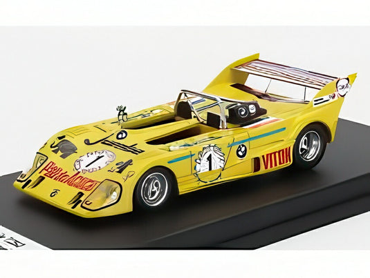 【予約】LOLA T292 N 1 優勝 ベンゲラ500km 1973 ニチャ・カブラル アントニオ・ペイシーニョ イエロー/Trofeu 1/43ミニカー 150台限定