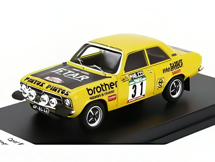 【予約】OPEL アスコナ ナイトバージョン N 31 アントニオ ディエゲス エンリケ アレグリア ラリー ポルトガル 1976 イエロー ブラック/ Trofeu 1/43 150台限定ミニカー