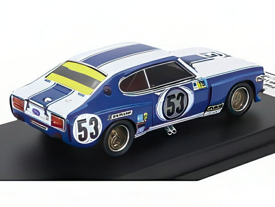 【予約】FORD ENGLAND カプリ 2600 LV 3.0L V6 N 53 ルマン24時間 1973 ヘルムート・コイニック ジャン・ヴィナティエ ジェリー・バーレル ホワイトブルー/Trofeu 1/43ミニカー 150台限定