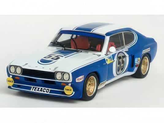 【予約】2025年発売予定FORD ENGLAND - CAPRI 2600 LV 3.0L V6 N 55 24h LE MANS 1973 DIETER GLEMSER - JOHN FITZPATRICK - HANS HEYER - WHITE BLUE/Trofeu 1/43ミニカー 150台限定