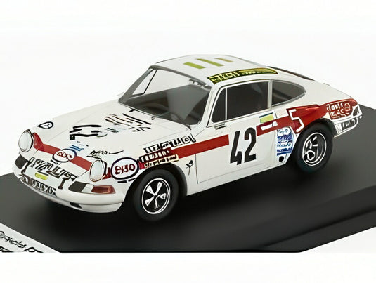 【予約】PORSCHE 911S N42 ルマン24時間 1971 ジャンメサンジュ ジェラールダルトンメルラン ホワイトレッド/ Trofeu 1/43 150台限定ミニカー