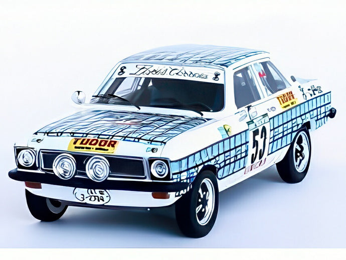 【予約】OPEL アスコナ 1.9L SR N 53 カルロス レゼンデ フェレイラ ダ クーニャ ラリー ポルトガル 1979 ホワイト ライトブルー/ Trofeu 1/43 150台限定ミニカー