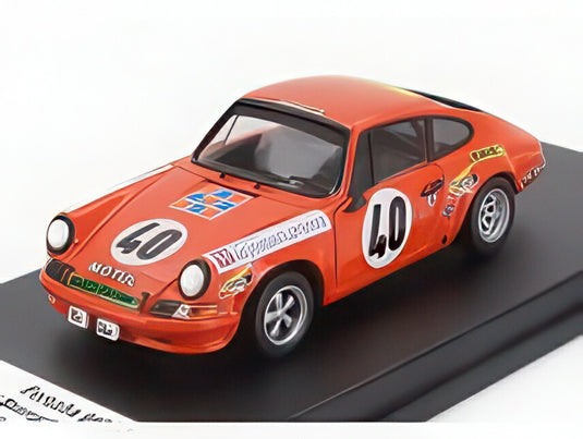 【予約】PORSCHE 911S クーペ 40号車 ルマン24時間 1972 ピエール・モーロワ マルセル・ミニョ オレンジ/ Trofeu 1/43 150台限定ミニカー