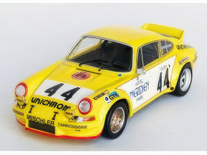 【予約】12月以降発売予定PORSCHE 911 カレラ RS クーペ N 44 24h ル・マン 1973 ジャン・フランソワ・ピオ ピーター・ツビンダー イエロー ホワイト/ Trofeu 1/43 150台限定ミニカー