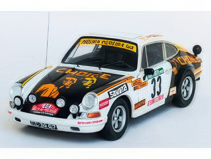 【予約】12月以降発売予定PORSCHE 911S クーペ N 33 ラリー ポルトガル 1978 アメリコ・ヌネス ミラ・アマラル ホワイト ブラック/ Trofeu 1/43 150台限定ミニカー