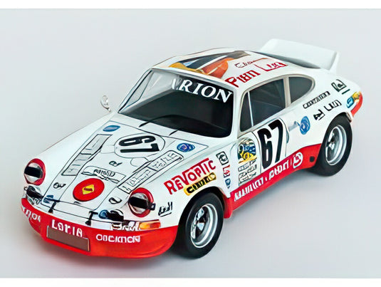 PORSCHE 911 カレラ RSR No.67 1974 ルマン24時間 ホワイト グリーン/ Trofeu 1/43 150台限定ミニカー