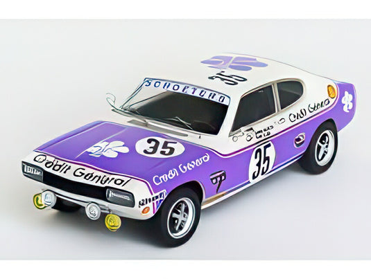 FORD ENGLAND CAPRI 3000 GLX No.35 スパ24時間 1973 F.GOLDSTEIN/C.DE WAEL パープル/ホワイト/ Trofeu 1/43 150台限定ミニカー