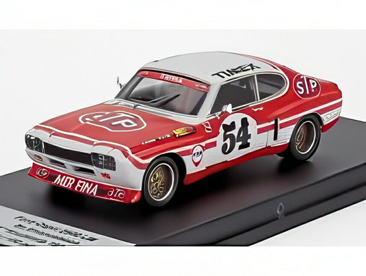 FORD ENGLAND CAPRI 2600 LW No.54 KNUTSTORP 1974 BO EMANUELSSON ホワイト/レッド/ Trofeu 1/43 150台限定ミニカー