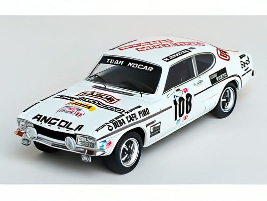 【予約】FORD 2600 RS N 108 ラリー TAP 1972 ララマ C.A.D.シルヴァ ホワイト/ Trofeu 1/43 150台限定ミニカー