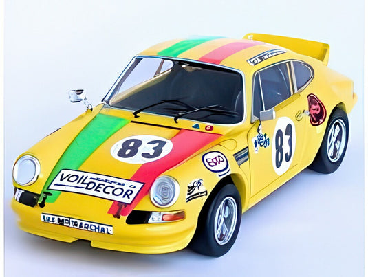 PORSCHE 911 CARRERA RS クーペ チーム JEAN YVES GADAL 83号車 1975年 ルマン24時間 A.GAHINET SEGOLEN J.Y.GADAL イエロー/ Trofeu 1/43 150台限定